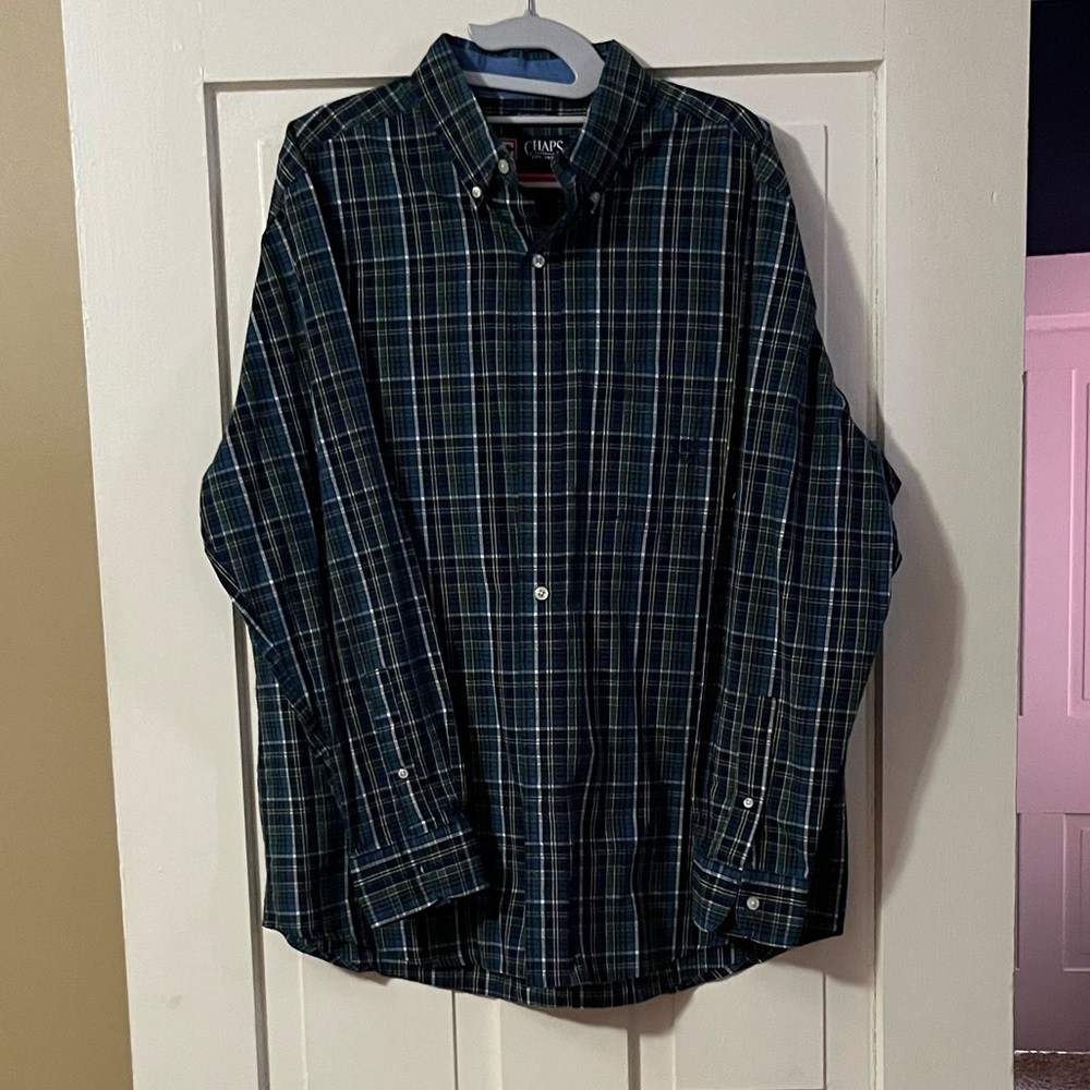 Men’s Chaps long sleeve button down